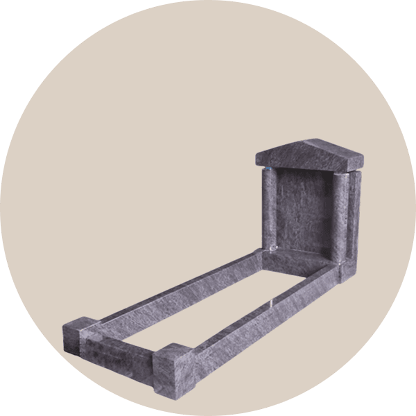 bahama blue granite full kerb sets with candy twist