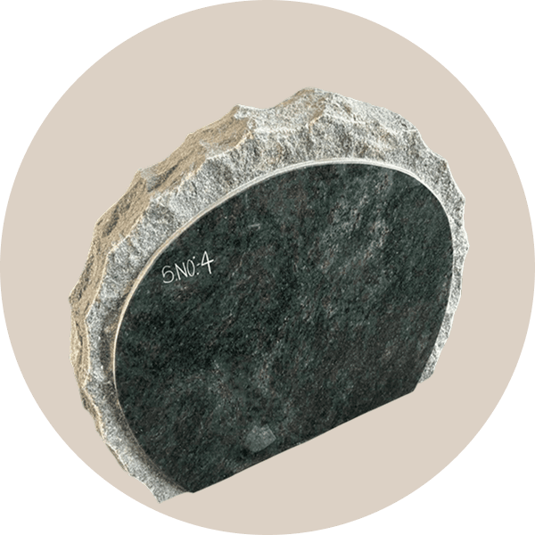 Tropical Green Granite Bespoke Memorial