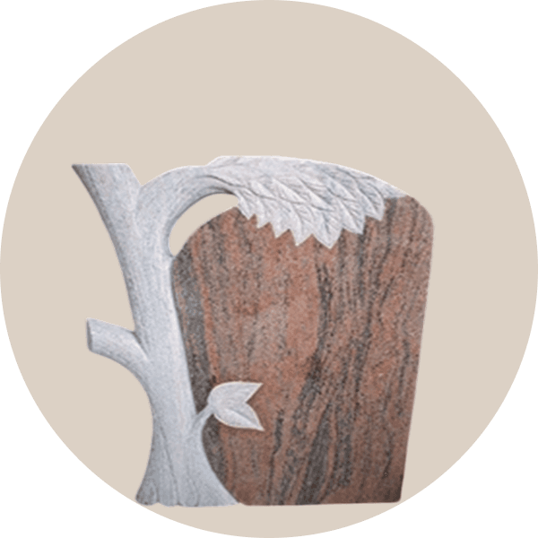 Indian Juparana Granite Bespoke Memorial