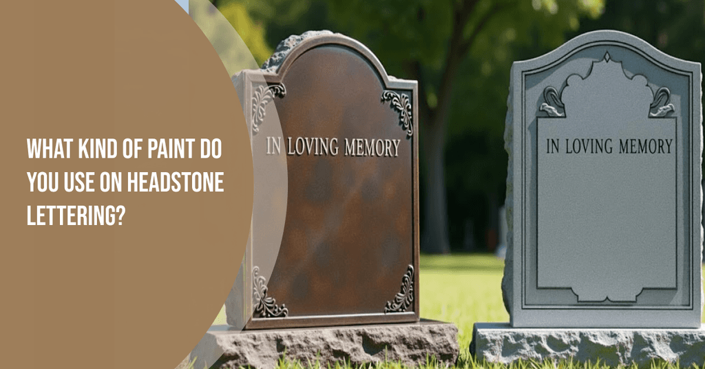 Headstone Lettering Paint: The Complete Guide for UK Memorial Dealers (2026)