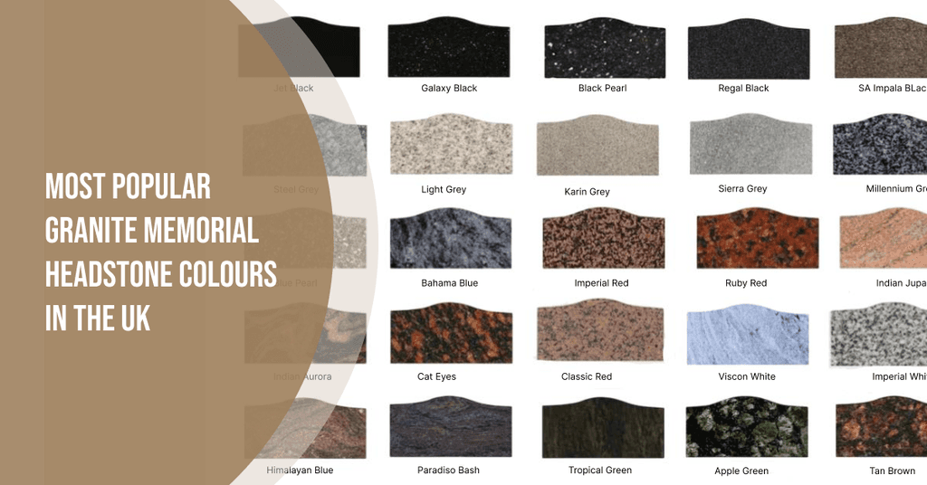 10+ Granite Headstone Colours: Complete Guide for UK Memorial