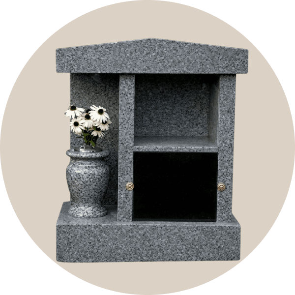 Sierra Grey Granite Family Columbarium