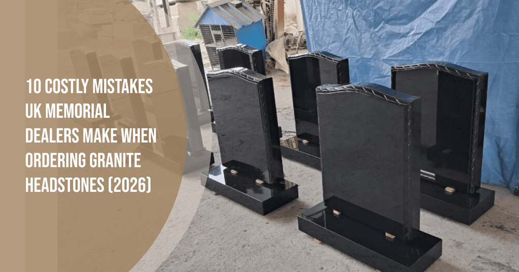 10 Costly Mistakes UK Memorial Dealers Make When Ordering Granite Headstones (And How to Avoid Them)