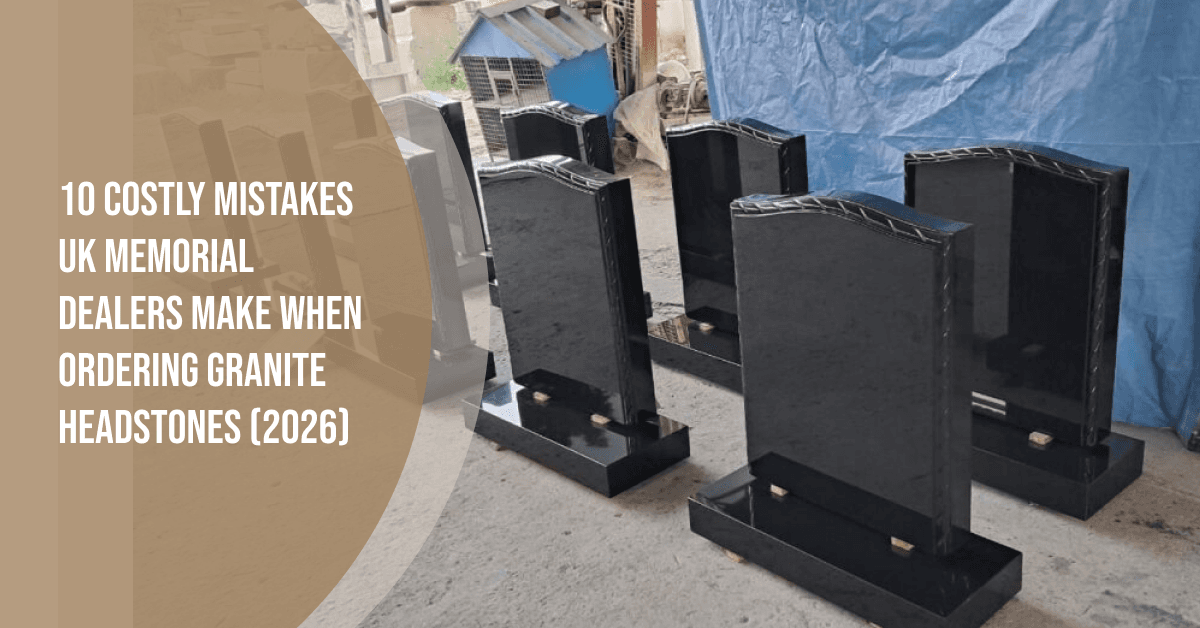 10 Costly Mistakes UK Memorial Dealers Make When Ordering Granite Headstones (And How to Avoid Them)