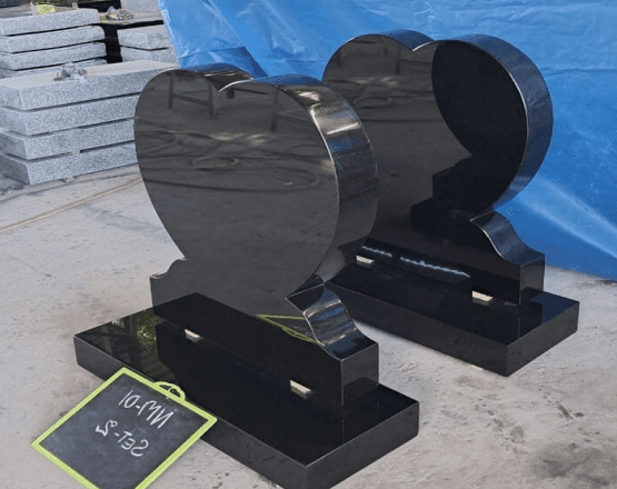 Heart Shaped Headstones UK