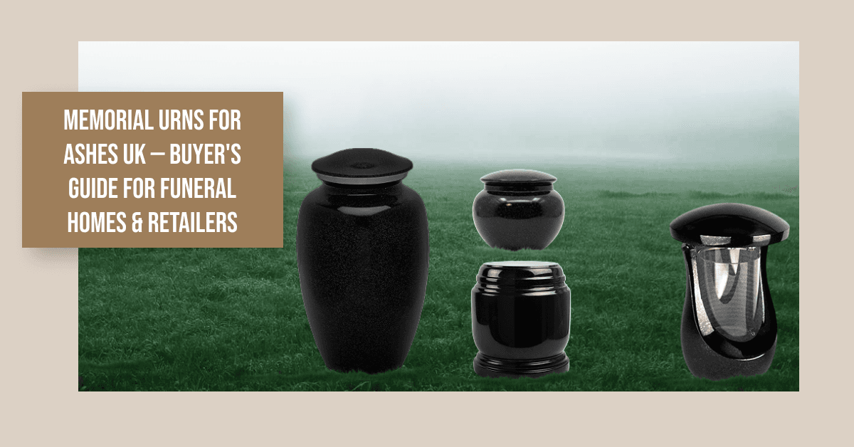 Memorial Urns for Ashes UK — Buyer's Guide for Funeral Homes & Retailers