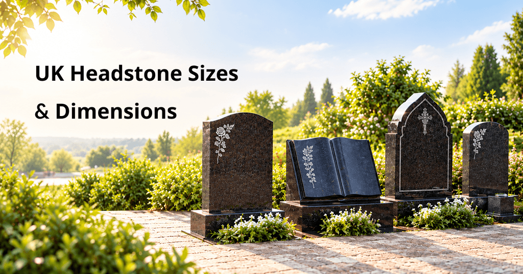 UK Headstone Size Guide: Standard Dimensions for Memorial Dealers & Masons