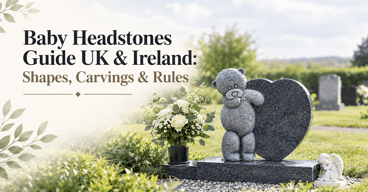 Baby Headstone Design Options: Shapes, Carvings, Inscriptions and Cemetery Guide (2026)