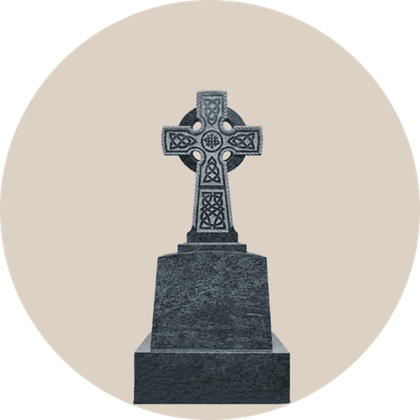 celtic cross headstones