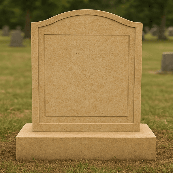 sandstone headstone