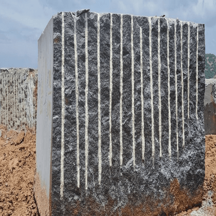 stone blcoks in quarry