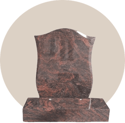 indian aurora bespoke headstone