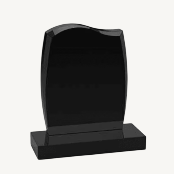 Black Anton Headstone
